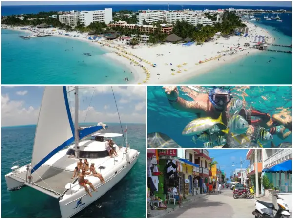 Isla Mujeres en Catamarán